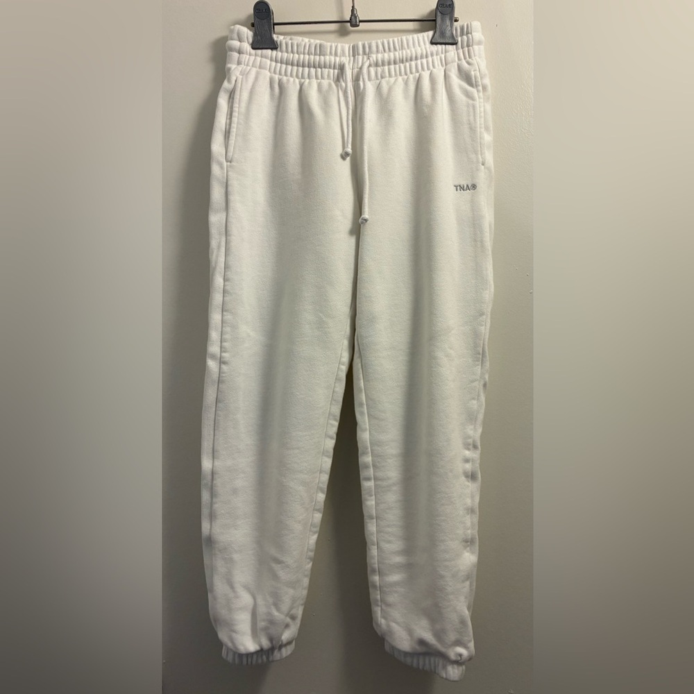 ARITZIA TNA Sweat Fleece Terry Fleece Boyfriend Fit Hoodie & Pants SET - Picture 3 of 5
